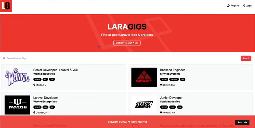 laragigs